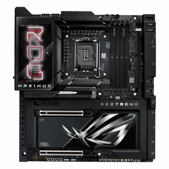 Asus ROG Maximus Z890 Extreme WiFi DDR5 (9200MHz)OC M.2 HDMI/USB-C PCIe 5.0 1851P eATX Anakart - Resim 2