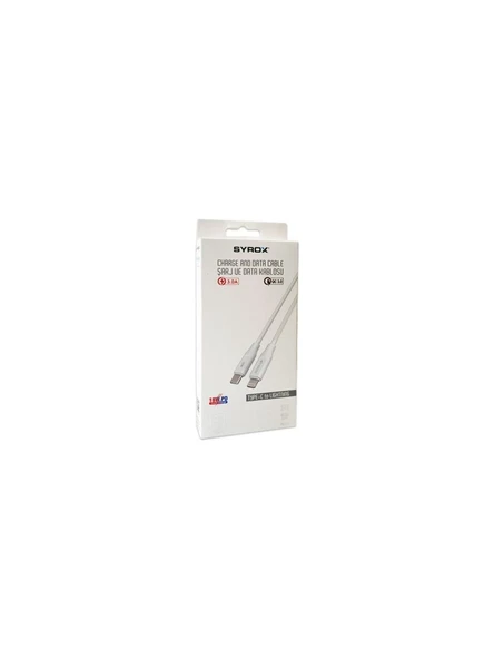 Syrox Pd18lSyrox PD18LK 18W 3.0A Type-C To Iphone Pd Şarj Kablosuk 18w 3.0a Type-c To Iphone Pd Şarj Kablosu - Aynı Gün Kargo - - 2