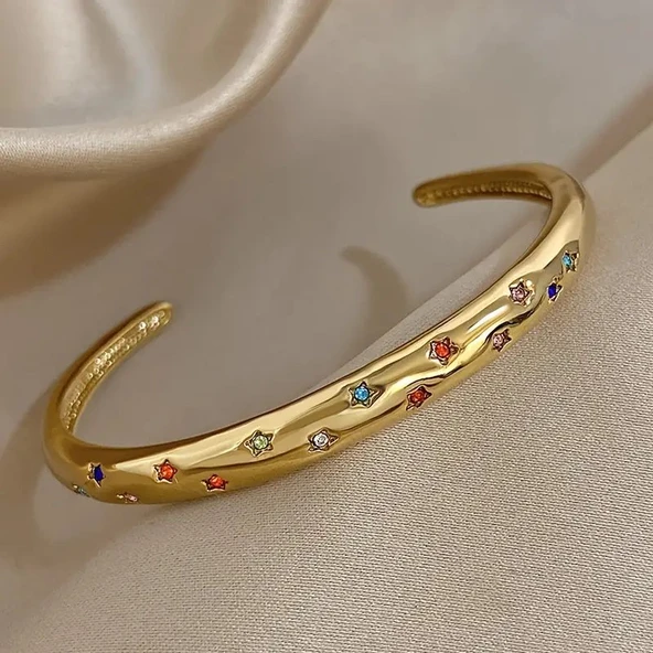 MK TASARIM KADIN ÇELİK BİLEKLİK MODEL-2 - Resim 3