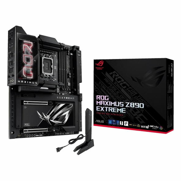 Asus ROG Maximus Z890 Extreme WiFi DDR5 (9200MHz)OC M.2 HDMI/USB-C PCIe 5.0 1851P eATX Anakart ürün görseli 1