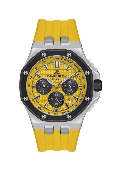 Daniel Klein Dk103-dk.1.13616-6 Sarı Silikon Kordon Erkek Kol Saati ürün görseli