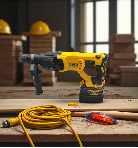 DEWALT DCH133M1 18V KÖMÜRSÜZ 4.0AH 2.6J SDS PLUS KIRICI - 1