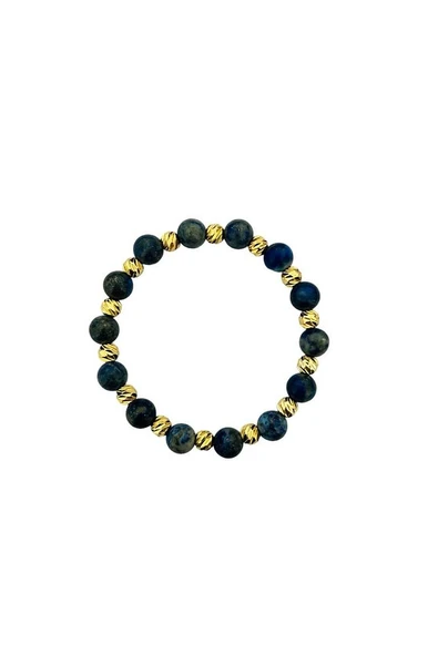 MK TASARIM GERÇEK LAPİS LAZULİ TAŞI BİLEKLİK MK.031.003 ürün görseli