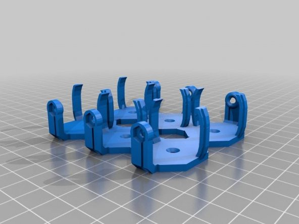 Üçlü 26650 Pil Plastik Aparat
