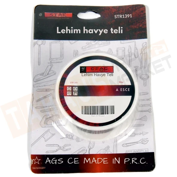 STR-1391 Lehim Havya Teli 50gr.*30 - 1