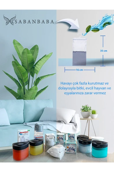 Nemson Nem Alıcı Rutubet Giderici Askılı Torba - 8