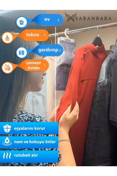 Nemson Nem Alıcı Rutubet Giderici Askılı Torba - 6