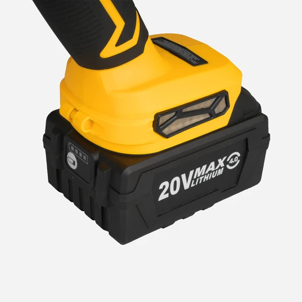 Rtrmax Rts5050 Akülü Avuç Taşlama Kömürsüz 115mm 8.500rpm 2x4 Ah Akü S-lion - 6