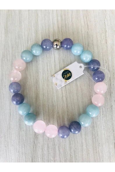 Gerçek Kuvars Taşı Bileklik ürün görseli