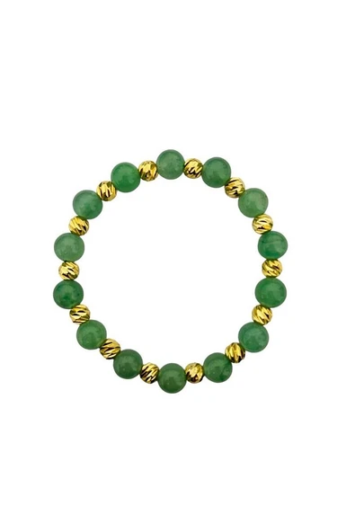 MK TASARIM GERÇEK AVENTURİN TAŞI BİLEKLİK MK.031.006 ürün görseli