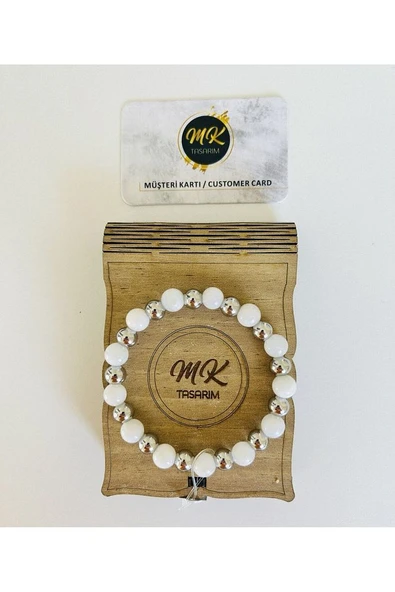 GERÇEK AYTAŞI BİLEKLİK | ÖZEL KUTUSUNDA | MÜŞTERİ KARTLI MK.022.003 ürün görseli