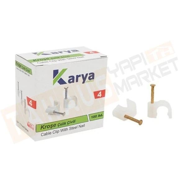 Karya Kroşe 4 Numara (100'lü Paket) - 1