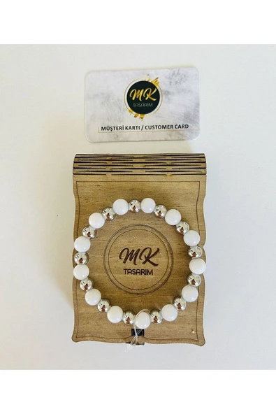 GERÇEK AYTAŞI BİLEKLİK | ÖZEL KUTUSUNDA | MÜŞTERİ KARTLI MK.022.003 - Resim 2