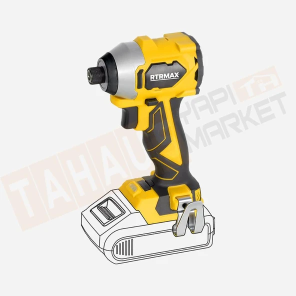 Rtrmax RTX3050 Çift Akülü 4 Ah Vidalama Makinesi - 1