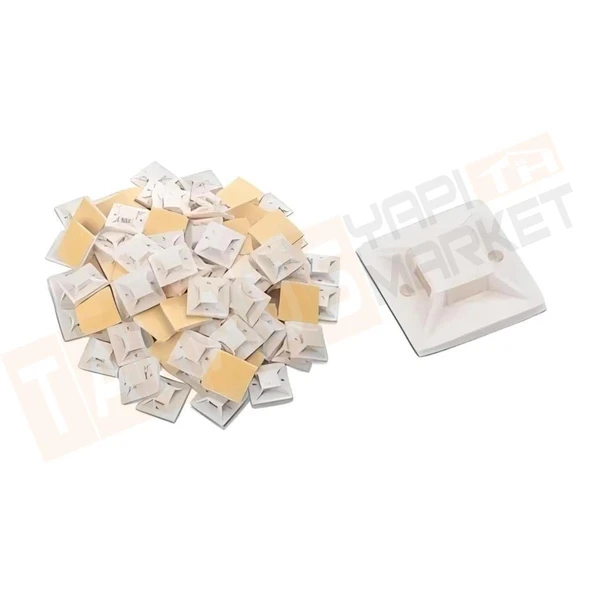 Yapışkan Kroşe 20x20mm 100'lü - 1