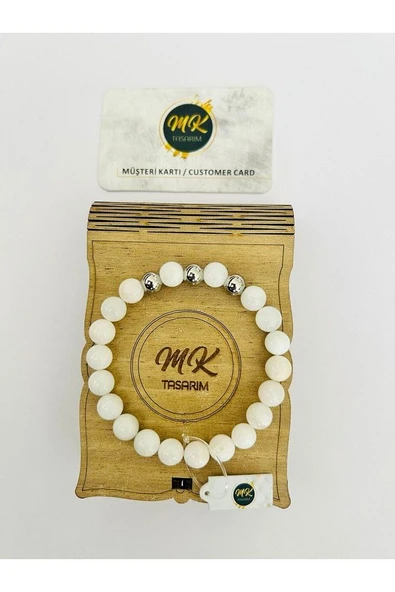 MK TASARIM AYTAŞI BİLEKLİK MK.013.012 - Resim 3