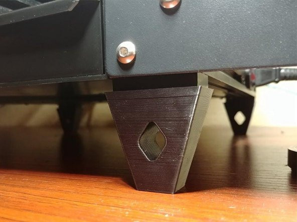 Cr-6 Se Veya Ender 3 İçin Sönümleyici Yükseltici Ayaklar Plastik Aparat - 1