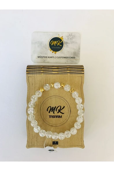 MK TASARIM GERÇEK NECEF TAŞI BİLEKLİK MKT6007 ürün görseli