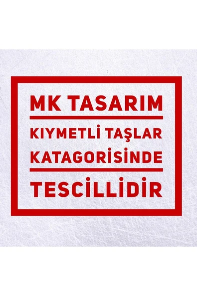 MK TASARIM GERÇEK APATİT AVENTURİN TAŞI BİLEKLİK MKT31001 - 3