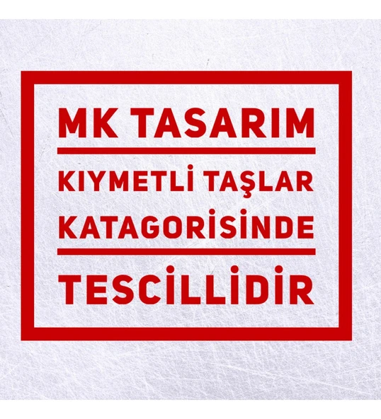 MK TASARIM GERÇEK MAVİ AKİK TAŞI BİLEKLİK MK.016.004 - Resim 4