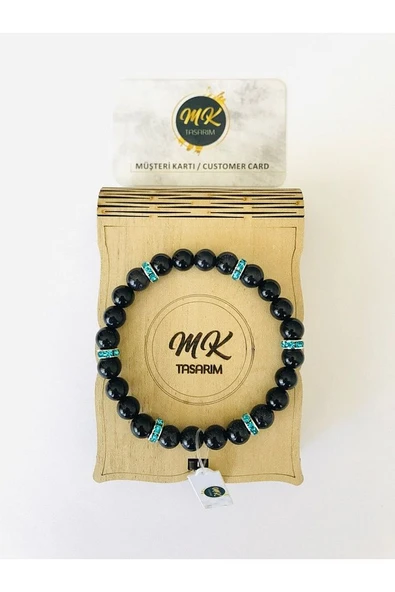 MK TASARIM GERÇEK YILDIZ TAŞI %100 ORIJINAL BİLEKLİK MKT1200005 ürün görseli