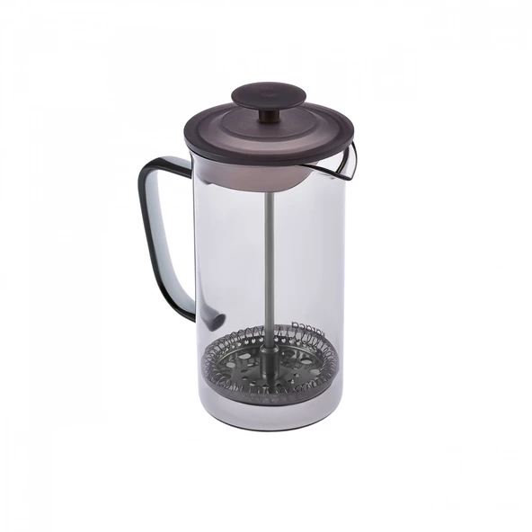 Karaca Valentina Borosilikat Cam French Press 350 ml Grey - Resim 3