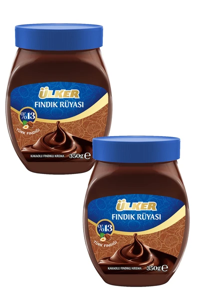Ülker Fındık Rüyası Kakaolu Fındık Kreması 350 gr x 2 Adet - 1