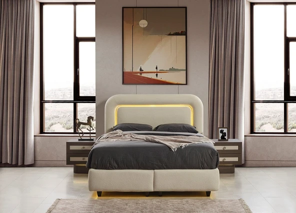 PİERO MDF YATAK ODASI TAKIMI - Resim 5