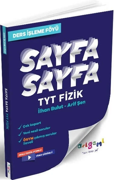 TYT Fizik Sayfa Sayfa Ders İşleme Föyü Tammat Yayıncılık ürün görseli 1
