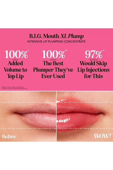 Polite Society B.I.G. Mouth XL Plump Yoğun Hacim Etkili Dudak Konsantresi 5ML - 3