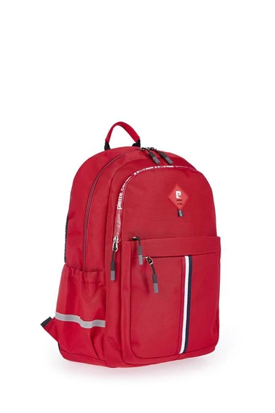 Pierre Cardin Okul Sırt Çantası Kırmızı 07PCT180011.L - Resim 3