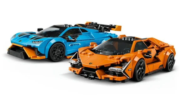 LEGO77238  Speed Champions Lamborghini Revuelto ve Huracán STO - Resim 3