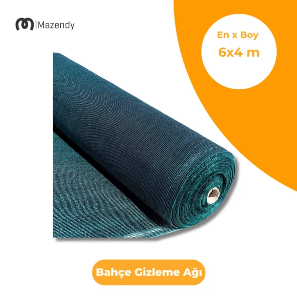 6x4 m Bahçe Brandası – %75 Yoğunluk, UV Koruma ve Güneş Koruma ürün görseli 1