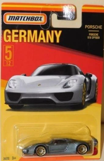 Matchbox Best Of Germany Porsche 918 Spyder GWL49 HFH48 ürün görseli