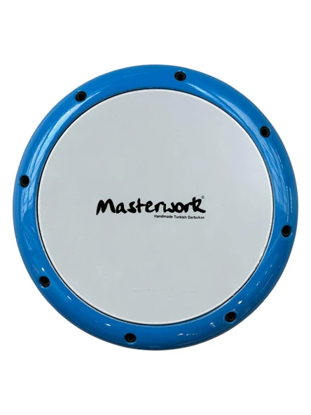 MASTERWORK DÖKÜM DARBUKA AÇIK MAVİ - Resim 2