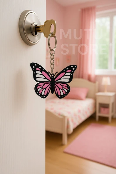 Kelebek Tasarımlı Anahtarlık ürün görseli