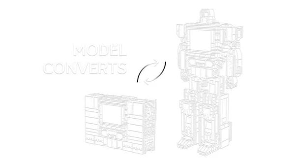 LEGO 10358  Icons Transformers: Soundwave - Resim 6