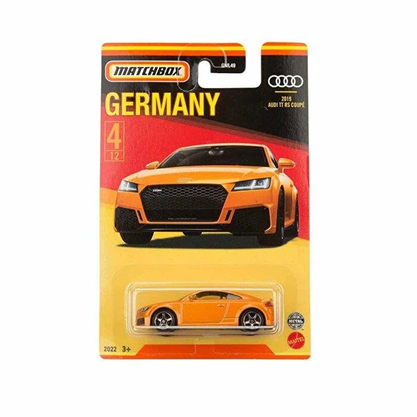 Matchbox Best Of Germany 2019 Audi Tt Rs Coupe GWL49 HFH47 ürün görseli