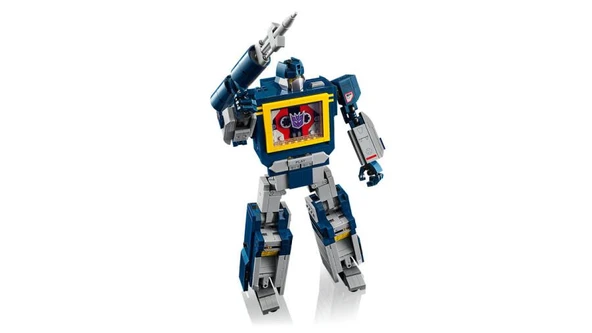 LEGO 10358  Icons Transformers: Soundwave - Resim 5