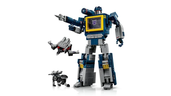 LEGO 10358  Icons Transformers: Soundwave - Resim 3