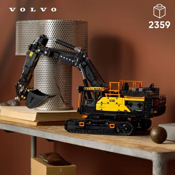 LEGO 42215  Technic Volvo EC500 Hybrid Ekskavatör - Resim 5