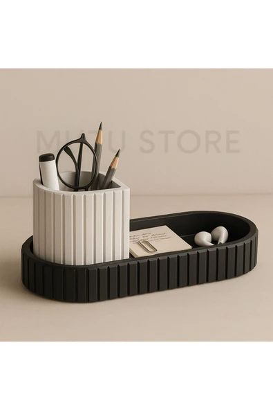 Masa Üstü Organizer-Kalemlik-Düzenleyici - Resim 3