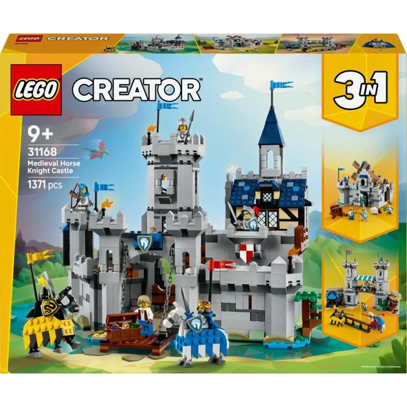 LEGO 31168 Creator 3'ü 1 Arada Orta Çağ Atlı Şövalye Kalesi - Resim 3