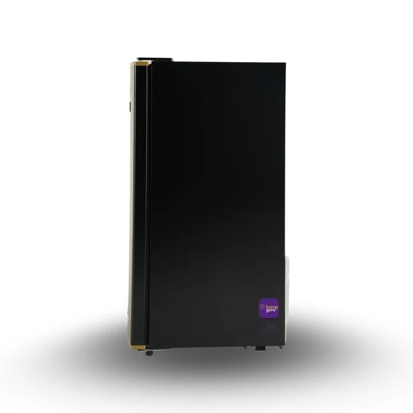 Kaizer Germany 95 Litre Siyah Dijital Göstergeli 12/24 V Buzdolabı - Resim 2