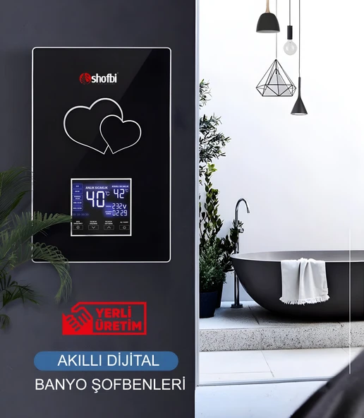 Shofbi SH-3P Dijital Akıllı Şofben (Elektrikli) - 2