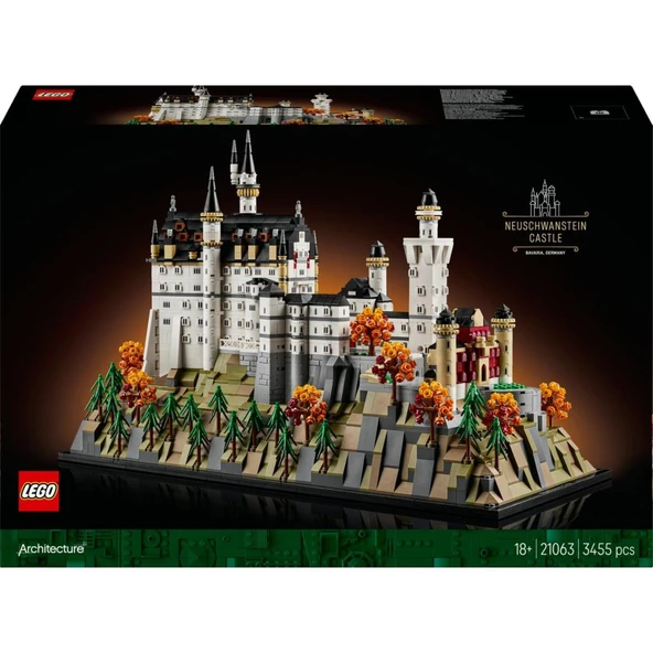 LEGO 21063 Architecture Neuschwanstein Şatosu 21063 - Resim 3