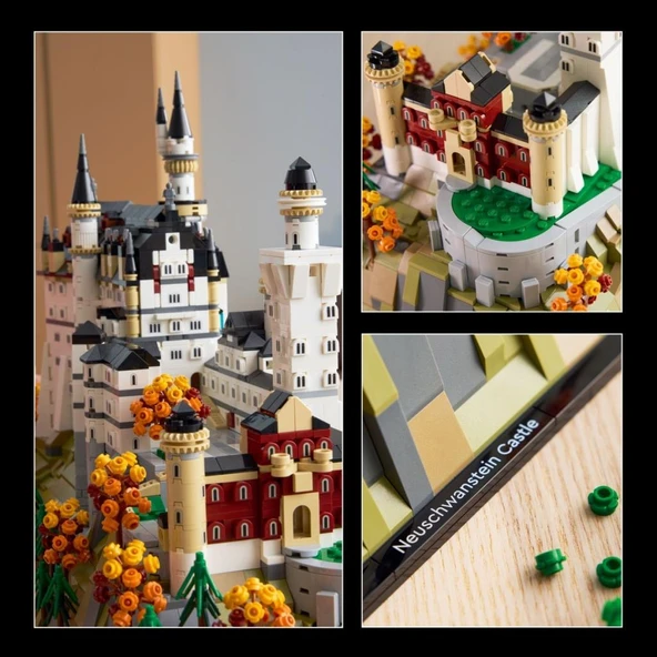 LEGO 21063 Architecture Neuschwanstein Şatosu 21063 - Resim 8