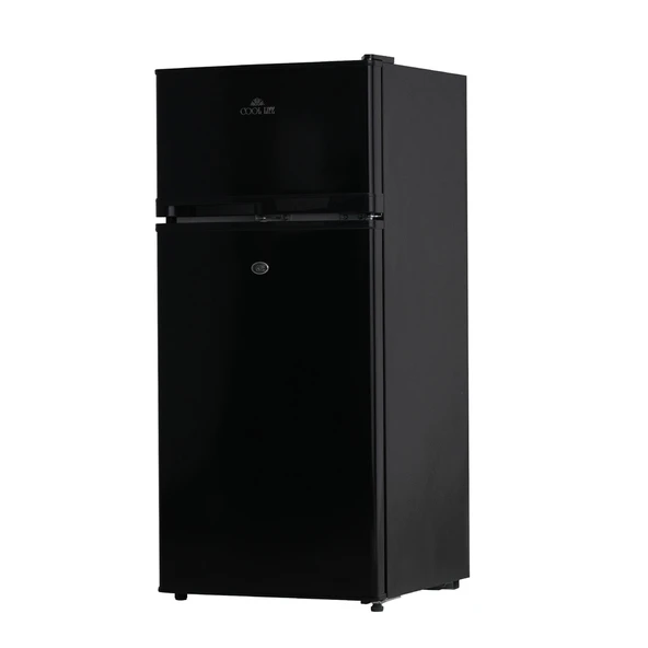 Cool Life Çift Sistem 100 Litre 12/24/220 V Siyah Buzdolabı - Resim 4