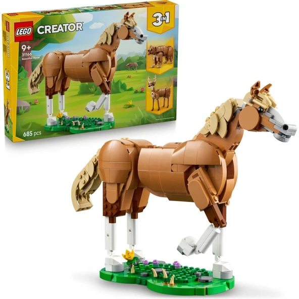 LEGO 31166  Creator 3'ü 1 Arada Güzel At ürün görseli 1