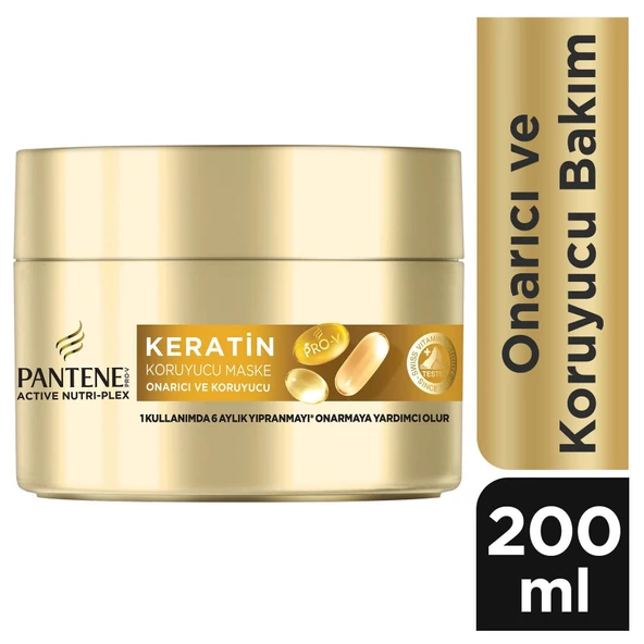 Pantene Pro-V Saç Maskesi Onarıcı ve Koruyucu Bakım Keratin Koruyuculu 200 ml - 2